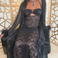 "Celestial Dreams Lace Dress & Robe"