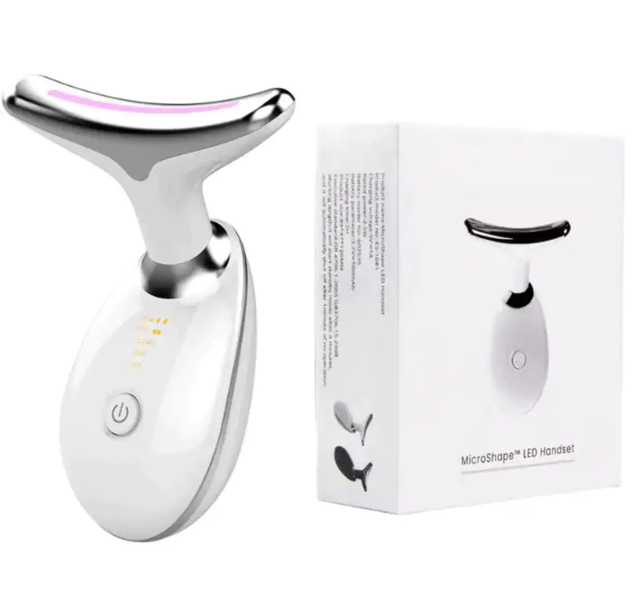 Wavy 7-Color Facial Sculpting Device – Anti-Aging Microcurrent Massager | Firming, Lifting & Glow Therapy