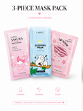 Venes Glow Trio | 3-Piece Assorted Mask Set