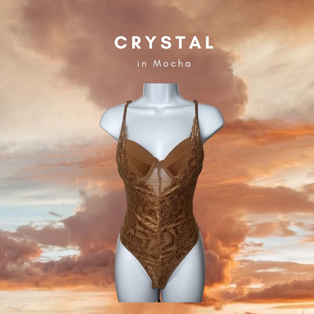 "Crystal" in Mocha freeshipping - Venes Intimates